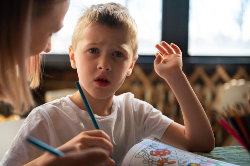 Consulta psicológica a niño con TDAH